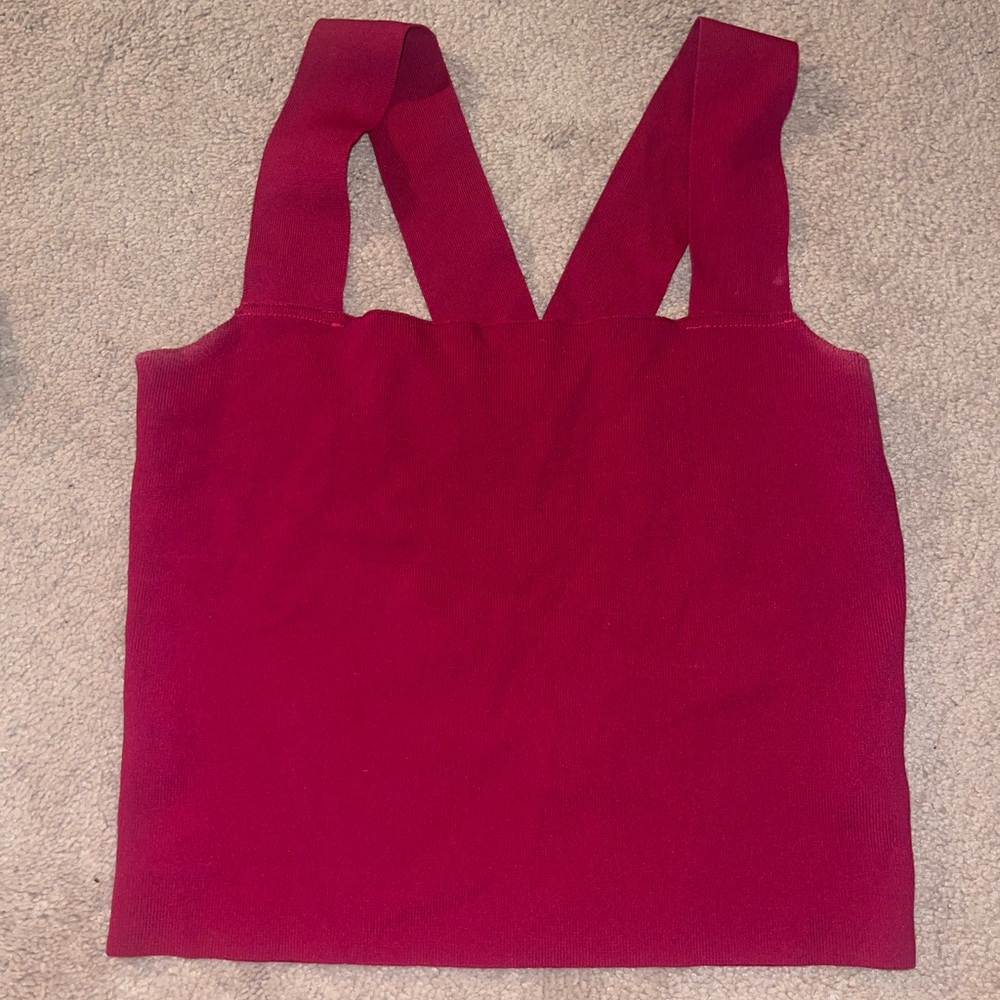 Lucy Paris Pink Sleeveless Tank Top